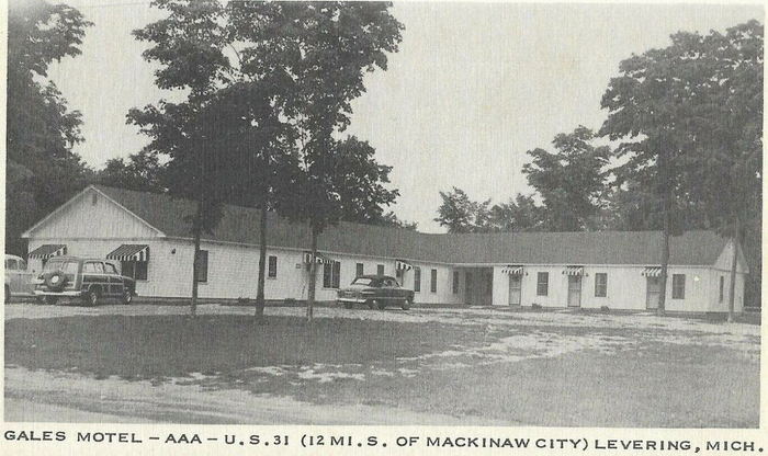 Levering Motel (Gales Motel) - Old Postcard Shots